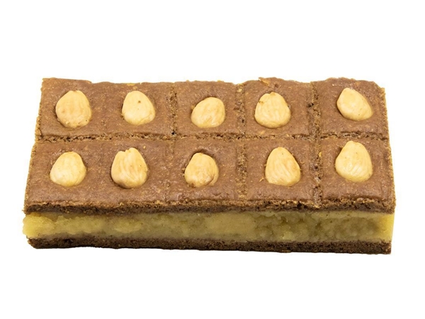 Gevulde speculaas stuk