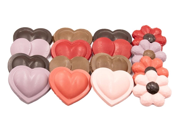 Hartjes chocolade zakje