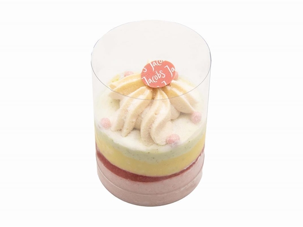 Dessert bosvruchten mango vanille